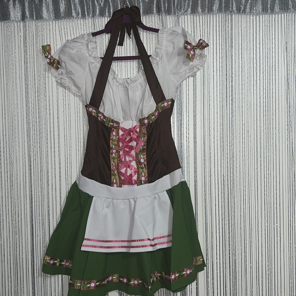Beer garden/maiden costume. Comes with matching shoes and beer mug